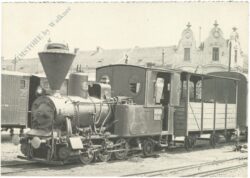 slawonische drautalbahn, lokomotive 40 41 in osijek