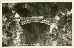 mittenwaldbahn, schlossbachbrücke