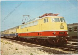 db schnellfahrt 200 km/h, lok e 03