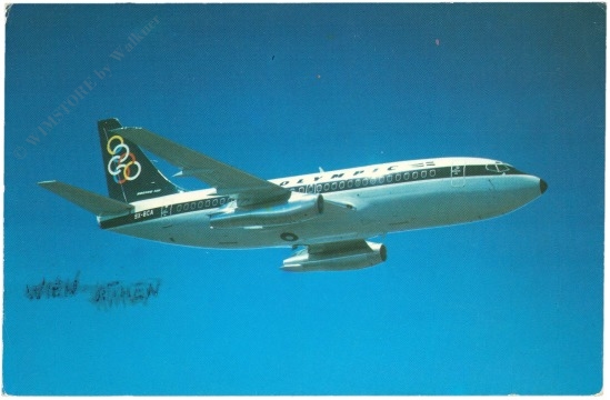 olympic airways, boeing 727 200