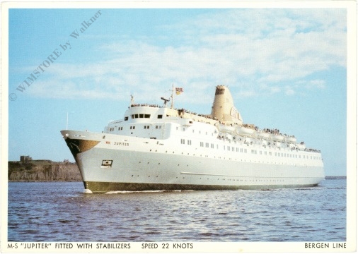ms "jupiter" fitted with stabilizers