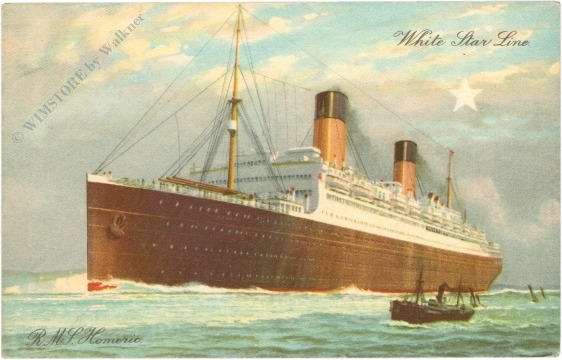 white star line. rms homeric