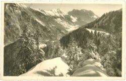 berwang, blick von der hochalm mit zugspitze und daniel