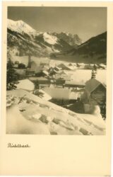 bichlbach, gegen die zugspitze