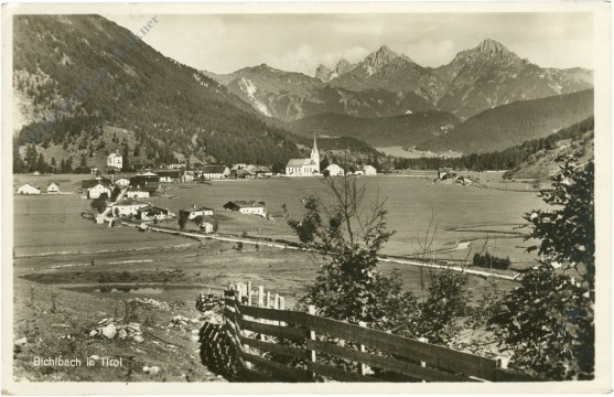 bichlbach, ortsansicht