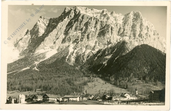ehrwald, zugspitzmassiv