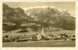 ellmau, mit wildem kaiser
