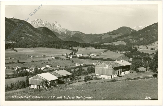 fieberbrunn, mit loferer steinalpen