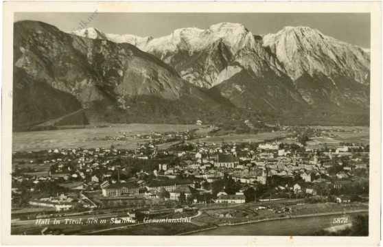 hall in tirol, gesamtansicht