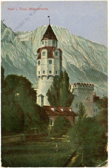 hall in tirol, münzerturm