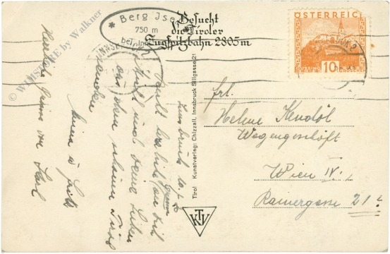 innsbruck, panorama gegen norden