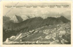 innsbruck, blick vom hafelekar ins karwendel u. praxmarerkarspitze