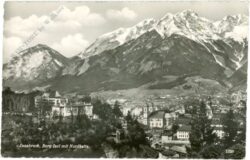innsbruck, berg isel mit nordkette