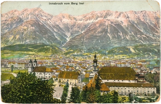 innsbruck, vom berg isel