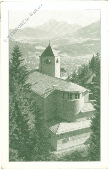 innsbruck, wallfahrtskirche z.kl.hl. theresia v. kinde jesu auf der hungerburg