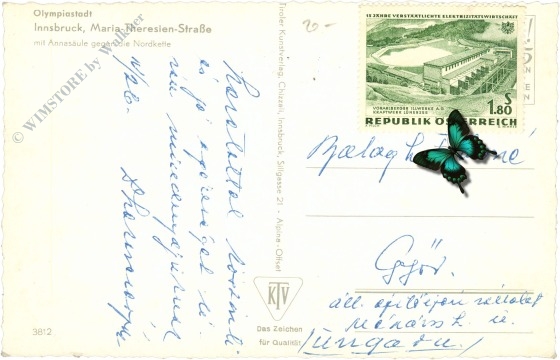 innsbruck, maria theresienstrasse mit nordkette