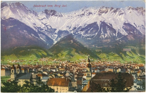 innsbruck, vom berg isel