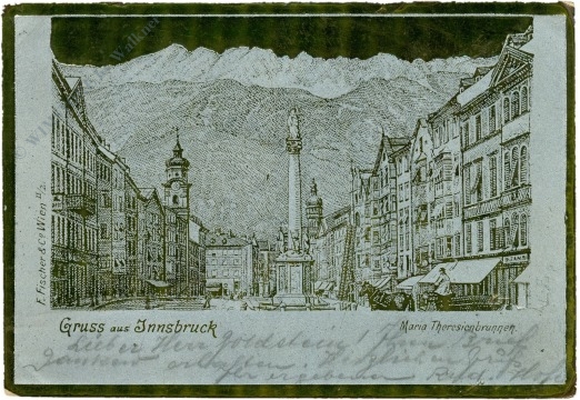 innsbruck, maria theresienbrunnen