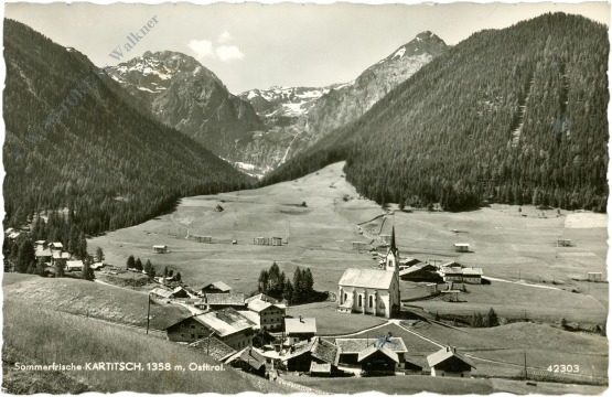 kartitsch, ortsansicht
