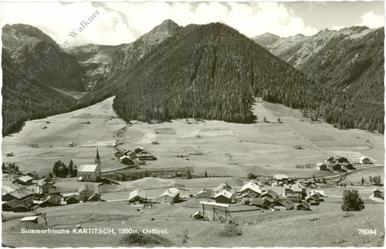 kartitsch, ortsansicht