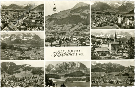 kitzbühel, multiansicht