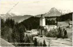 mariastein, mit blick auf kaisergebirge