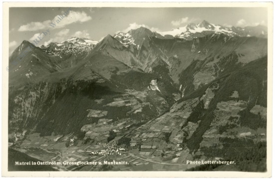 matrei, m. großglockner und muntanitz