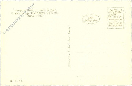 obergurgl, mit gurgler gletscher und schalfkogel