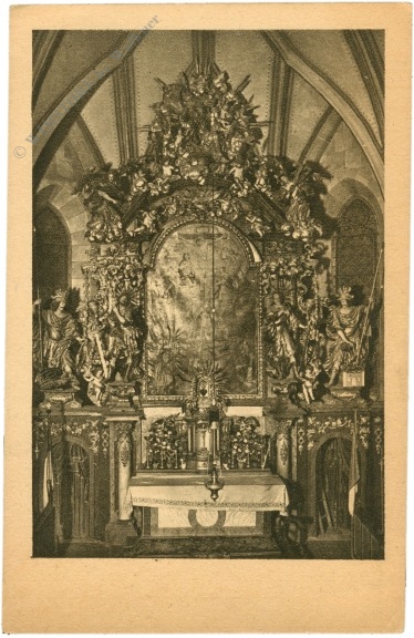 oberhofen, pfarrkirche, hochaltar