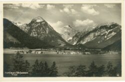 pertisau, ortsansicht