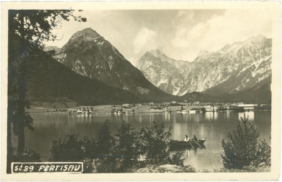 pertisau, ortsansicht