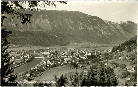 schwaz in tirol, gegen stanserjoch und stans