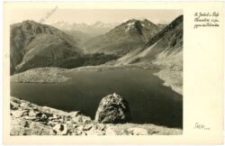 st. jakob im defereggen, oberseitsee gegen die dolomiten