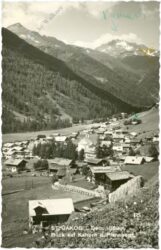 st. jakob im defereggen, blick auf kahorn und pfannhorn