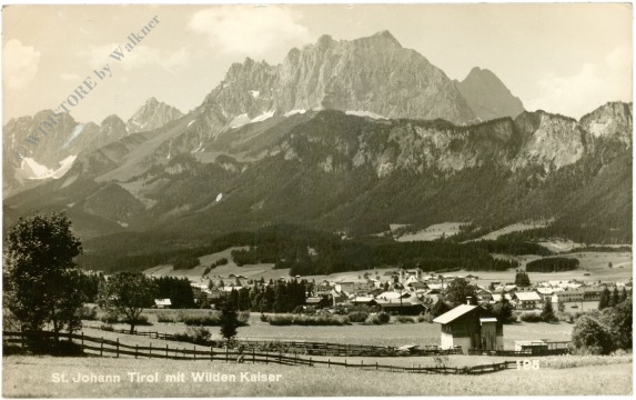 st. johann, mit wildem kaiser