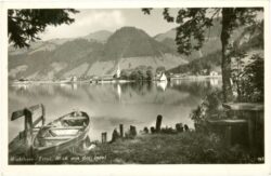 walchsee, blick von der insel
