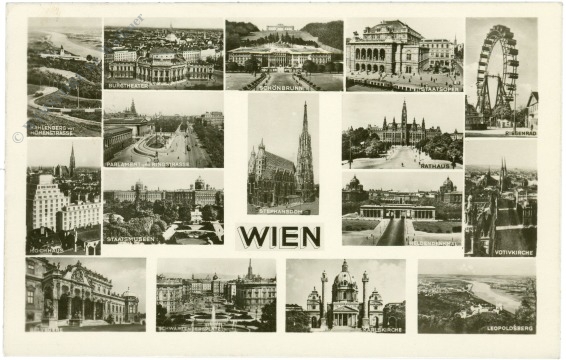 wien, multiansicht wien, multiansicht