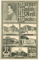 wien, wiener musikfestwoche, 21. juni 1. juli 1912