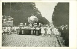 wien, x. sängerbundfest, festzug