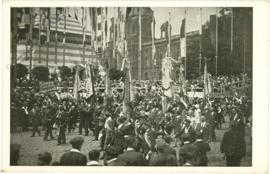 wien, x. sängerbundfest, festzug wien, x. sängerbundfest, festzug