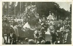 wien, x. sängerbundfest, festzug