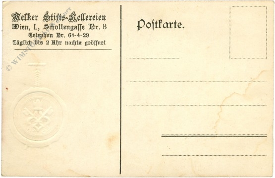 wien 1, urkunde des melker stiftskeller
