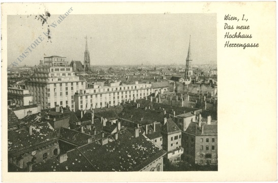 wien 1, das neue hochhaus herrengasse
