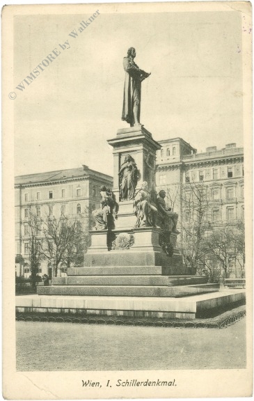 wien 1, schillerdenkmal