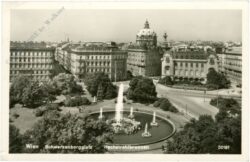 wien 1, schwarzenbergplatz, hochstrahlbrunnen