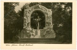 wien 1, johann strauß denkmal im stadtpark