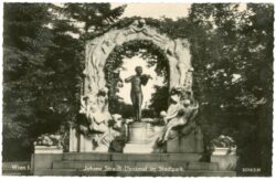 wien 1, johann strauß denkmal im stadtpark