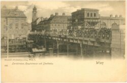 wien 3, landstrasse, hauptstrasse und stadtbahn