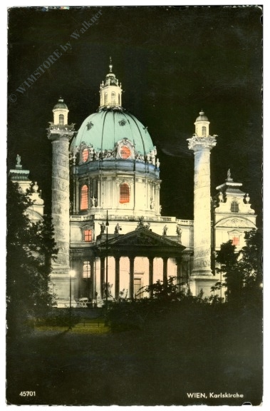 wien 4, karlskirche bei nacht wien 4, karlskirche bei nacht