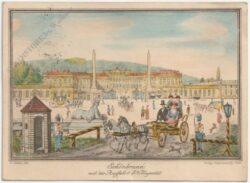 wien 13, schloss schönbrunn, ausfahrt seiner majestät
